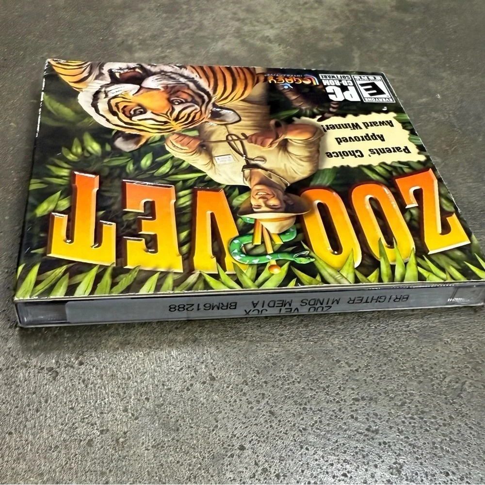 Zoo Vet PC Game Rare 2008 Edition Factory Sealed Legacy Interactive
